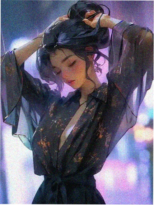 对魔忍动漫剧场版残响海报